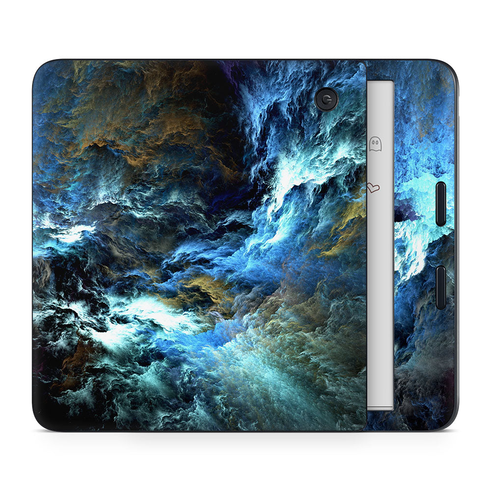 Fractal Storm Kobo Libra Skin