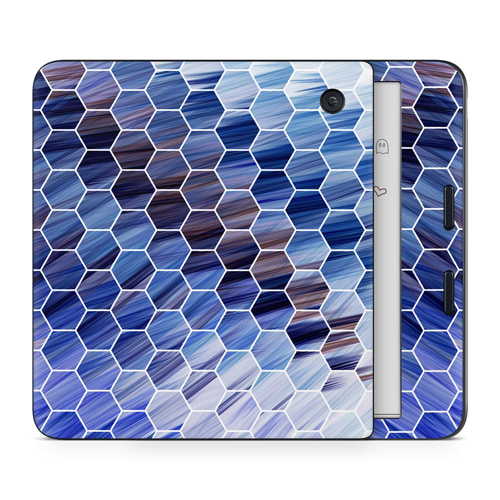 Hex Blue Kobo Libra Skin