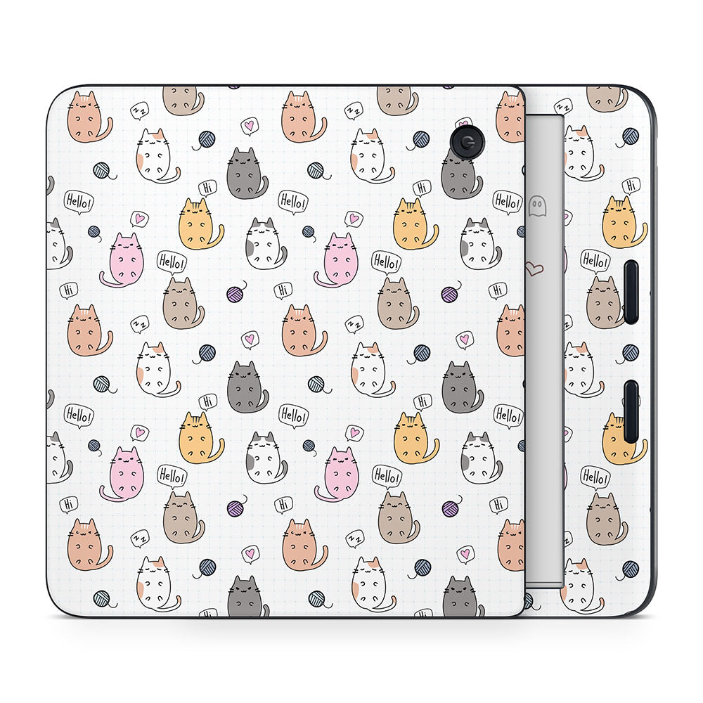 Kawaii Cats Kobo Libra Skin