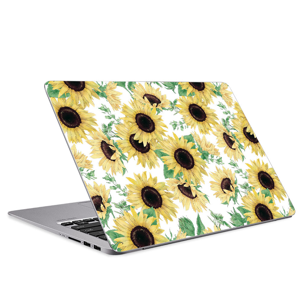 Watercolour Sunflower Laptop Skin