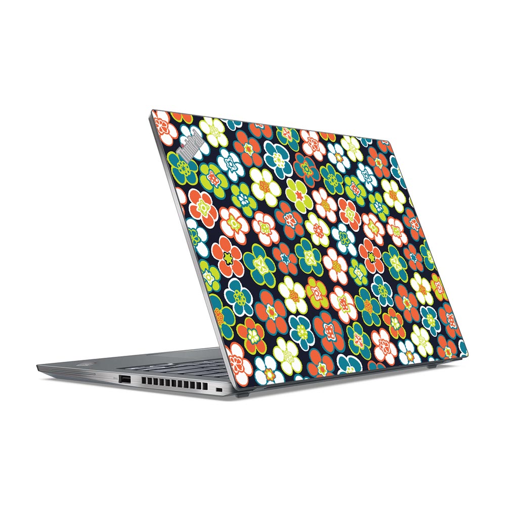 Bright Floral Lenovo ThinkPad P Series Skin