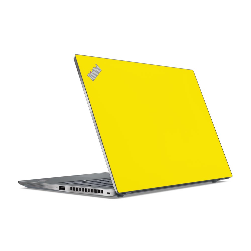 Yellow Lenovo ThinkPad P Series Skin