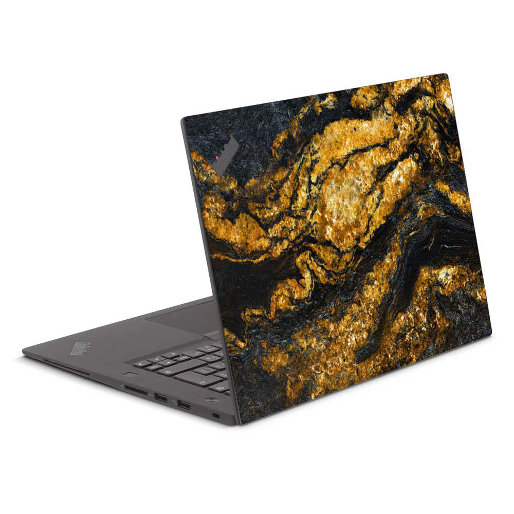 Black &amp; Gold Marble ThinkPad X1 Extreme Skin