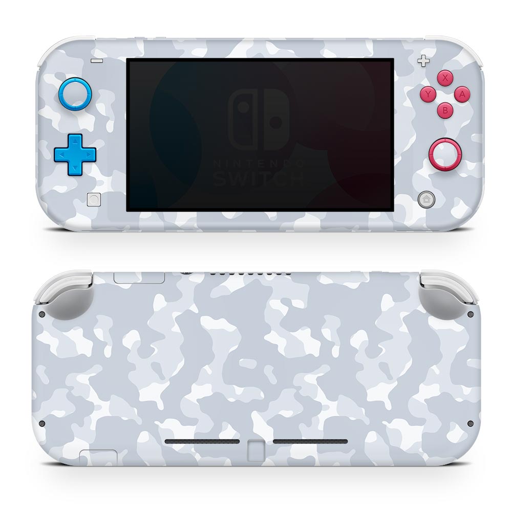 Grey Camo Nintendo Switch Lite Skin