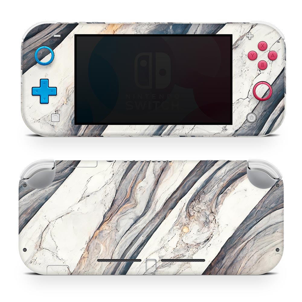 Baltic Marble Swirl Nintendo Switch Lite Skin