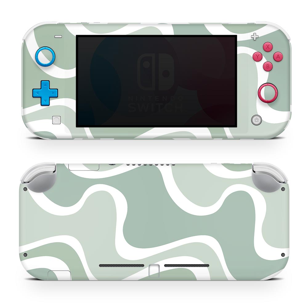 Sage Abstract Nintendo Switch Lite Skin