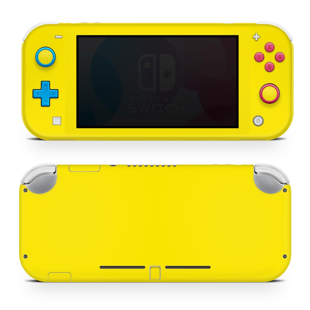 Yellow Nintendo Switch Lite Skin