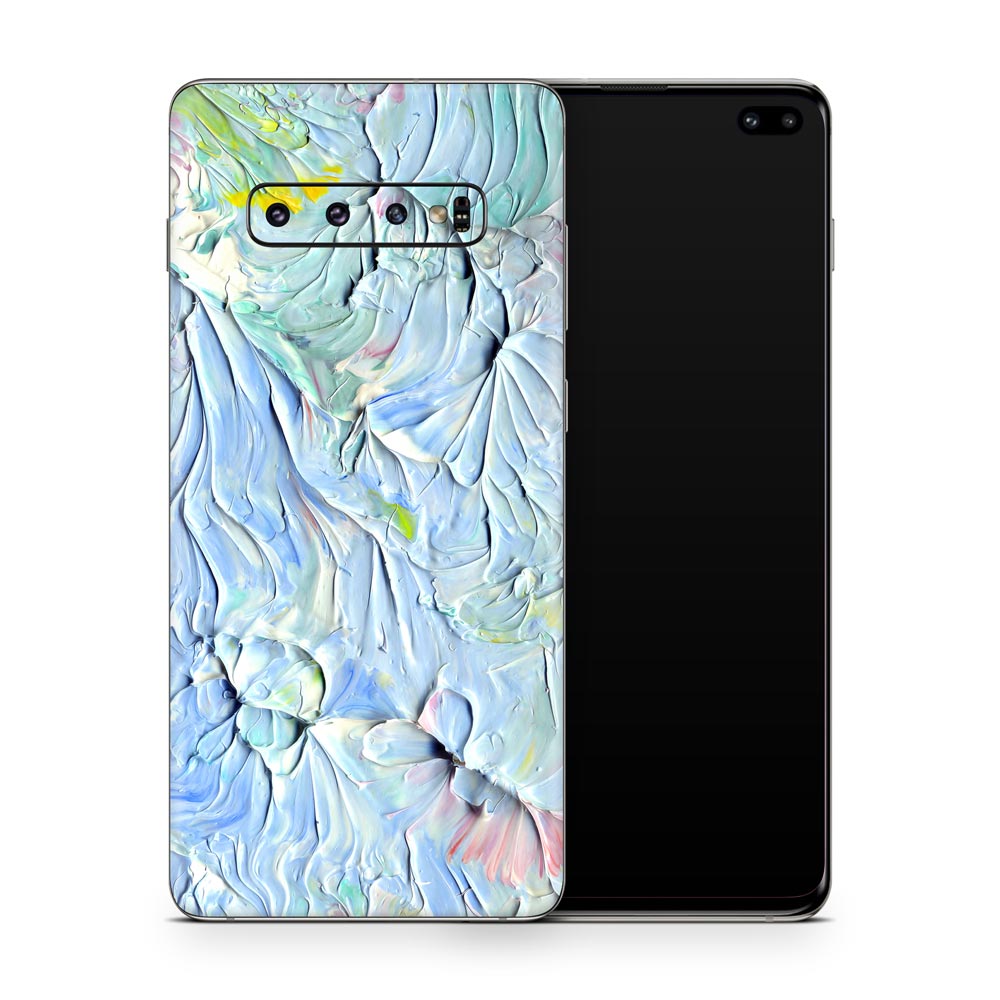 Acrylic Colour Galaxy S10 Skin