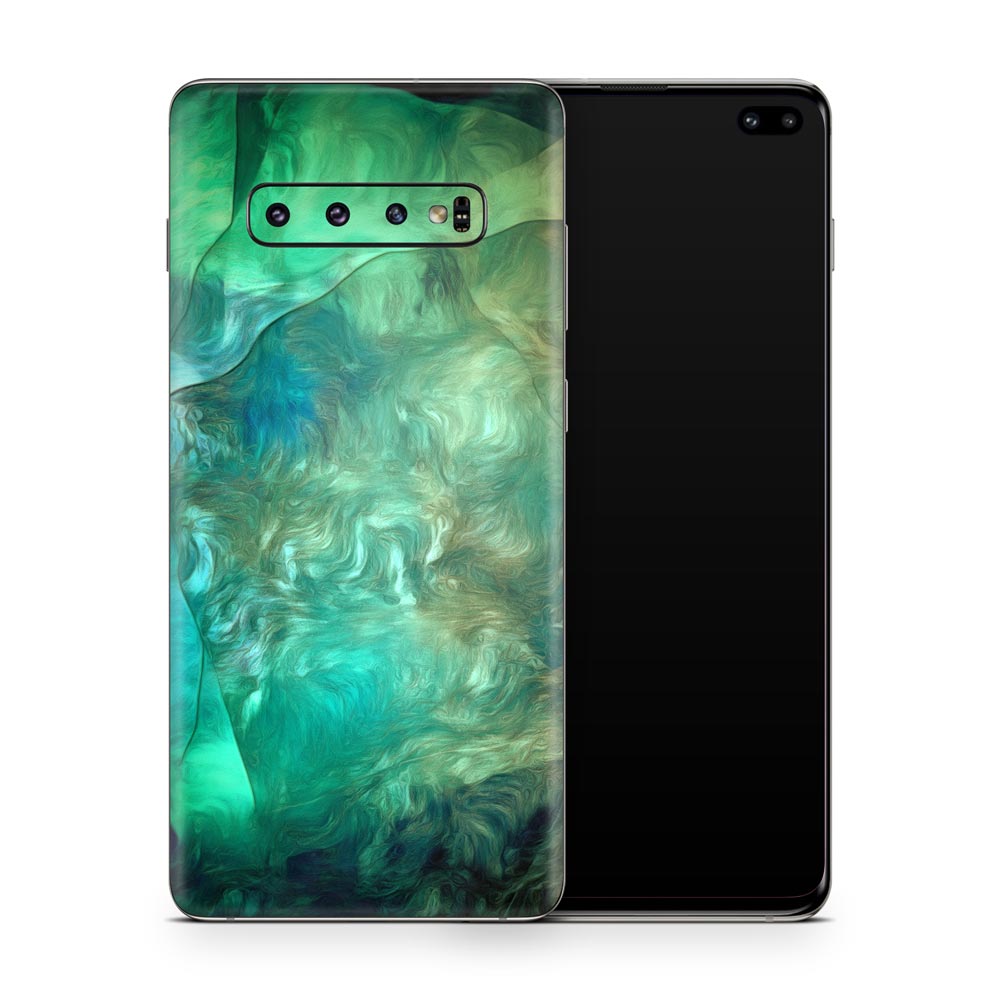 Emerald Dream Galaxy S10 Skin