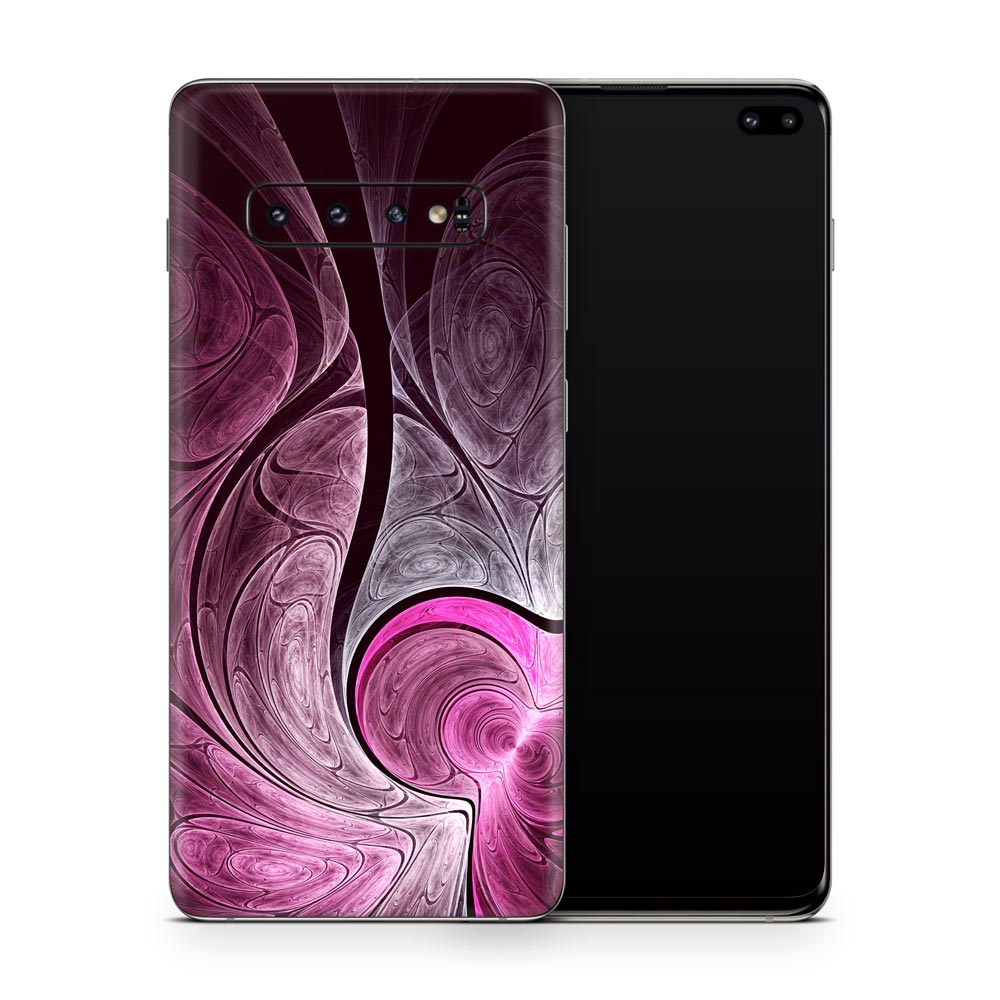 Summer Fractal Galaxy S10 Skin