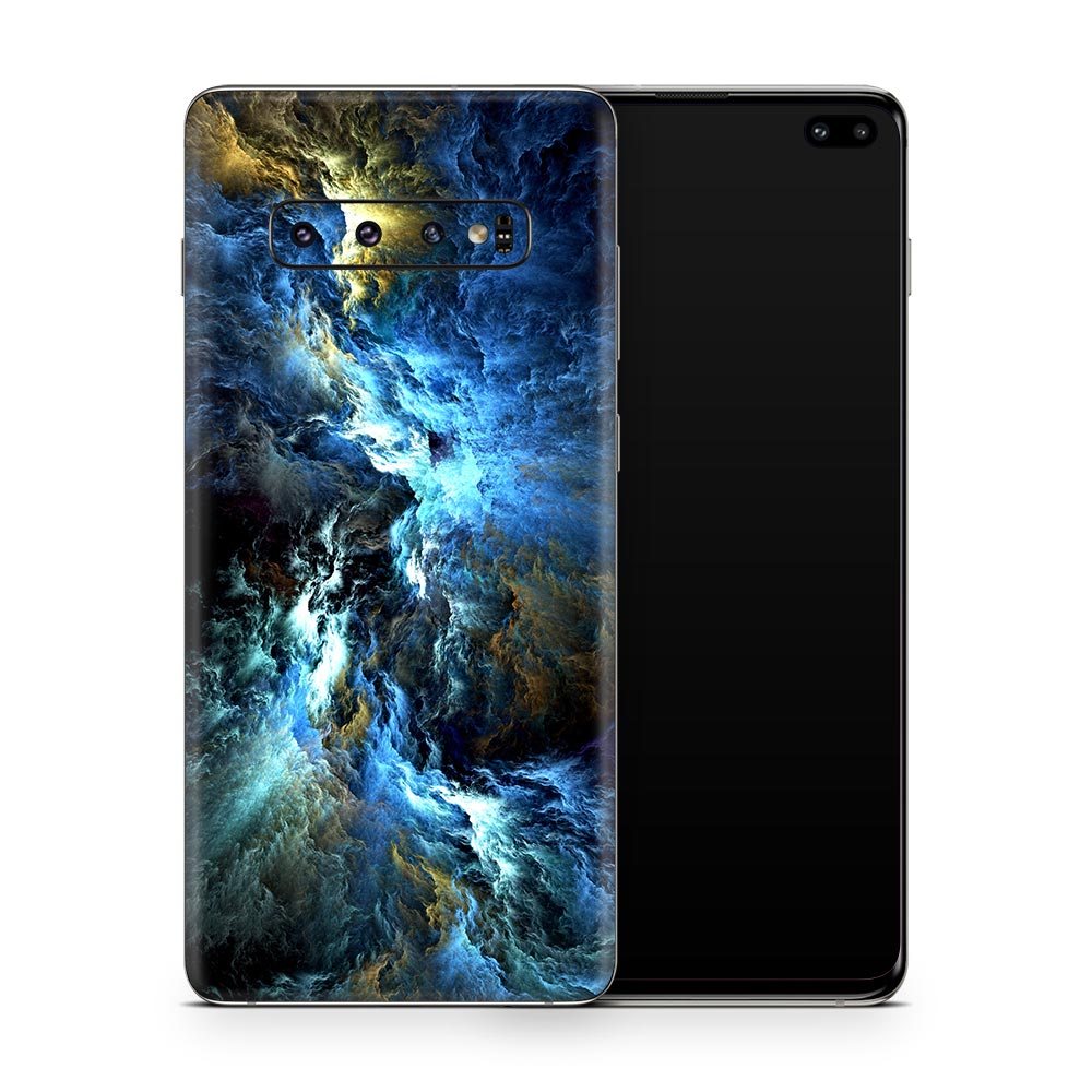 Fractal Storm Galaxy S10 Skin