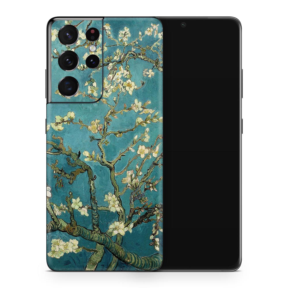 Blossoming Almond Tree Galaxy S21 Skin