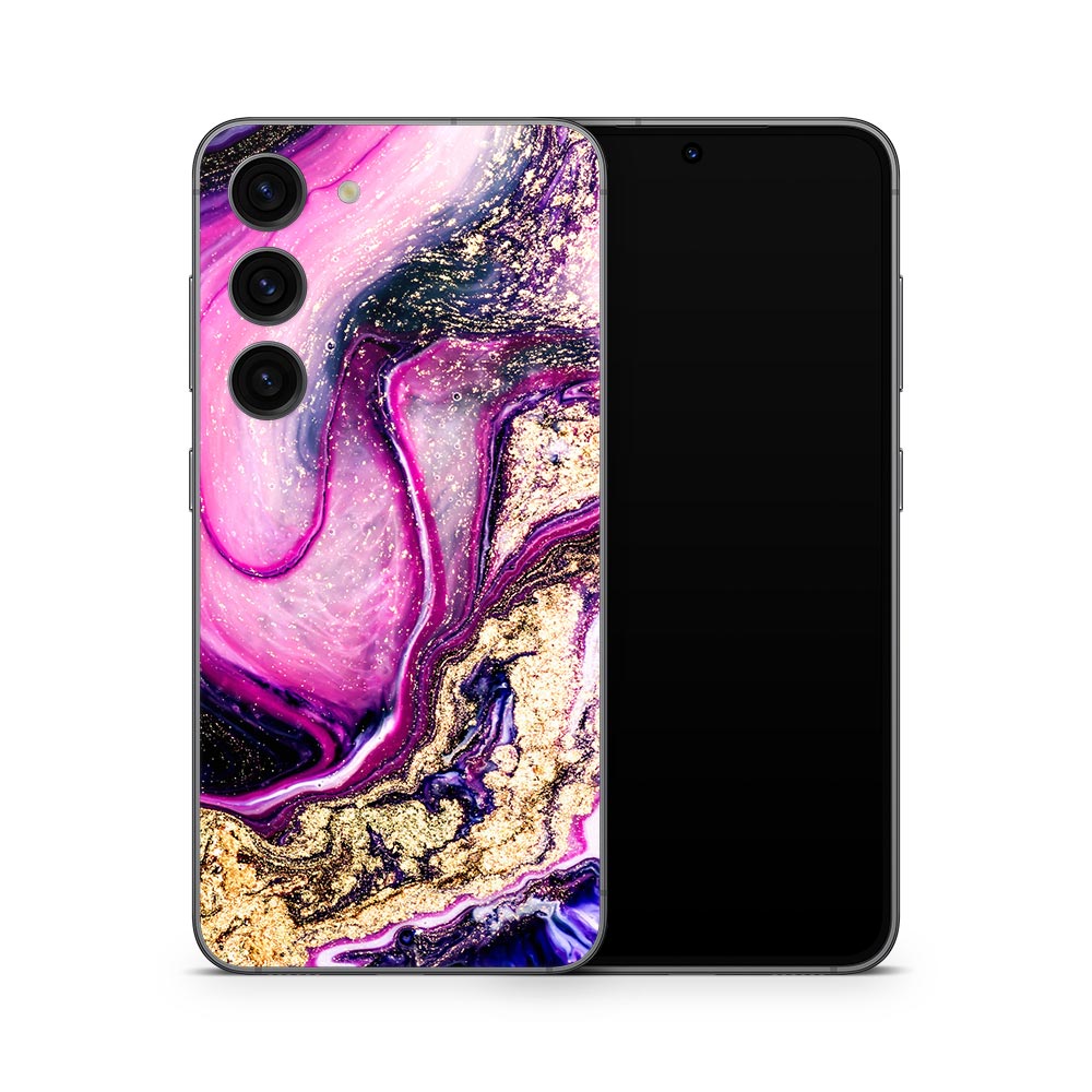 Bright Marble Galaxy S23 Skin