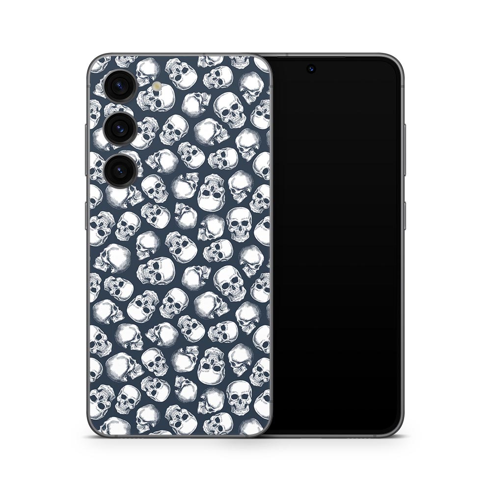 Skull Print Galaxy S23 Skin