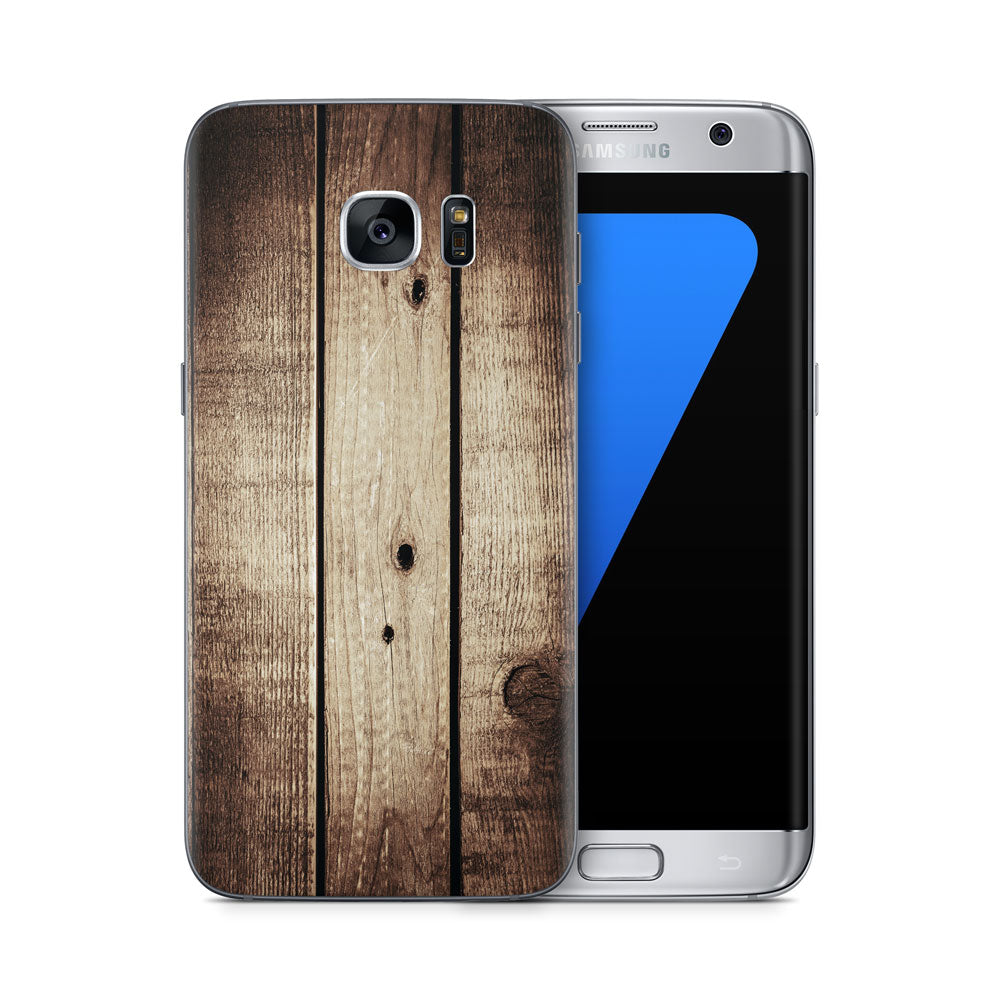 Vintage Wood Galaxy S7 Skin