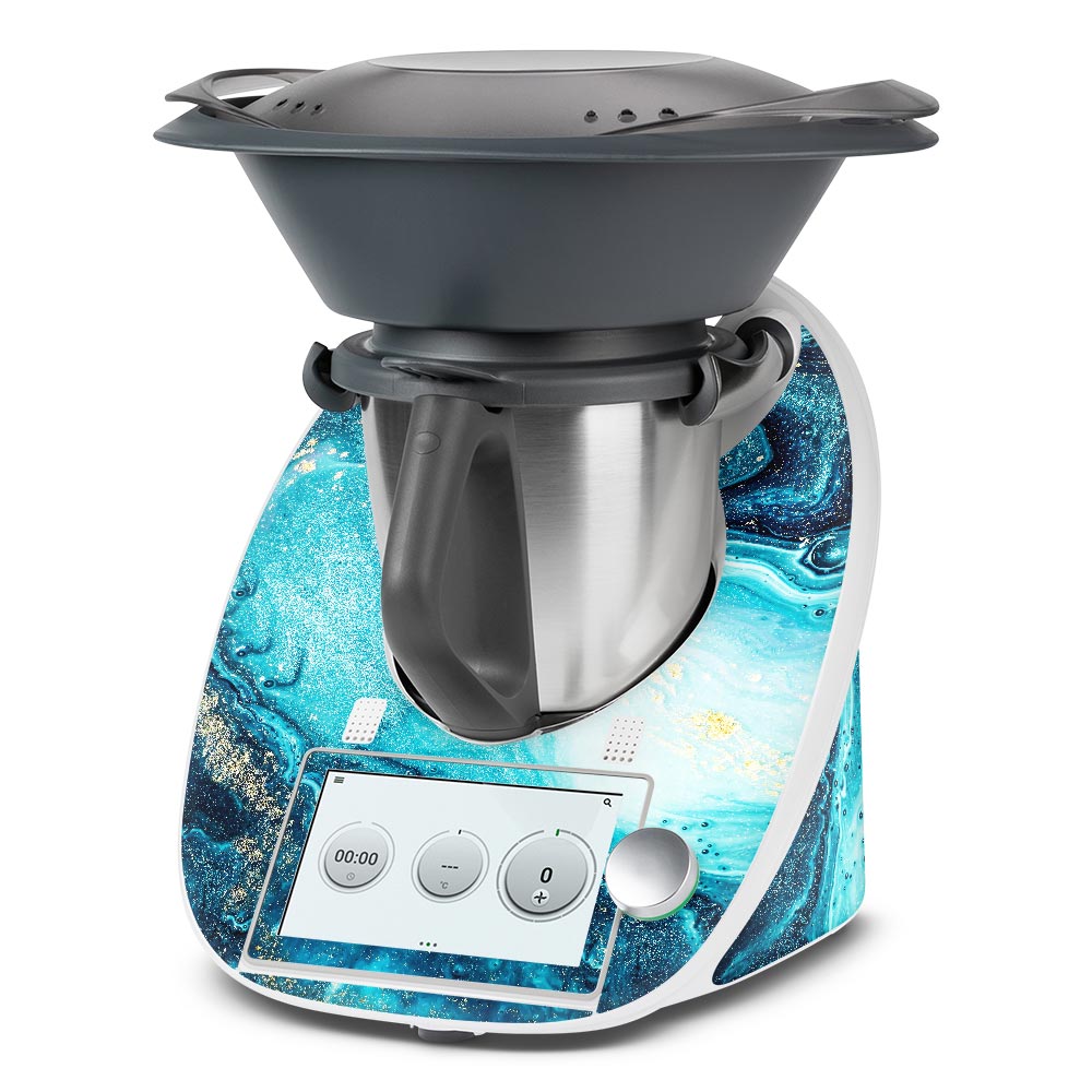 Blue River Marble Thermomix TM6 Skin