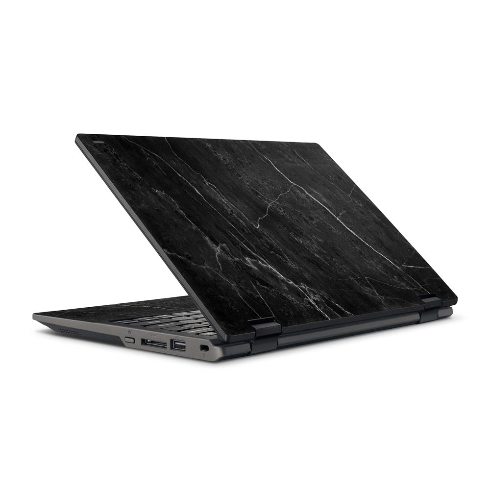 Black Marble II Acer Travelmate Spin B118 Skin