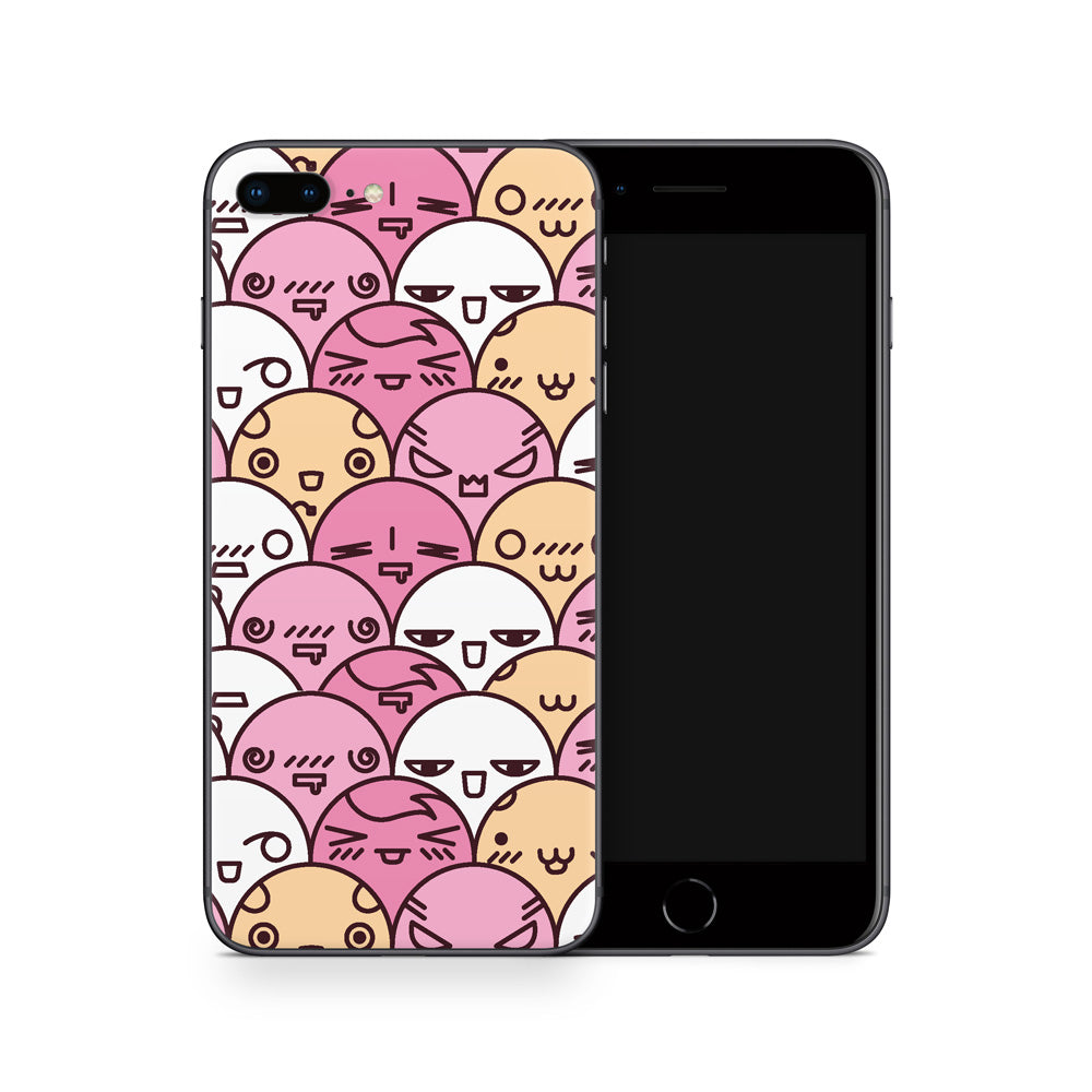 Kawaii Crowd iPhone 7/8 Plus Skin