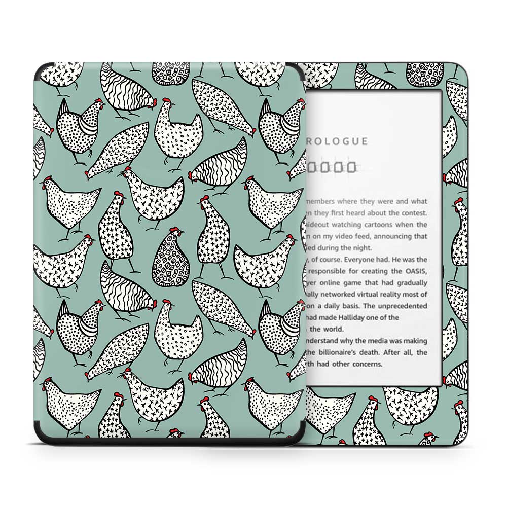 Hen Peckin' Kindle 10th Gen Skin