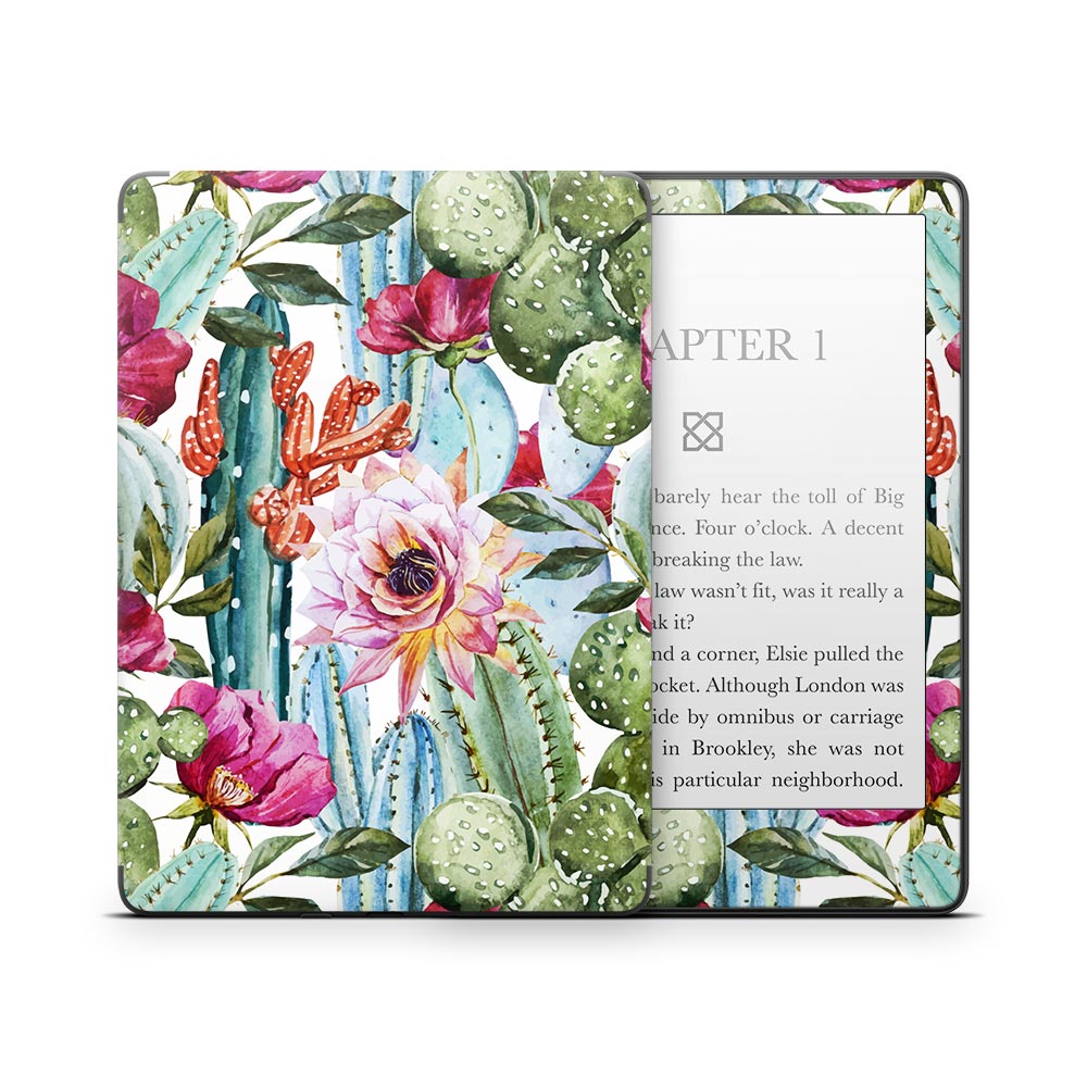 Cactus Flower Kindle Paperwhite Skin