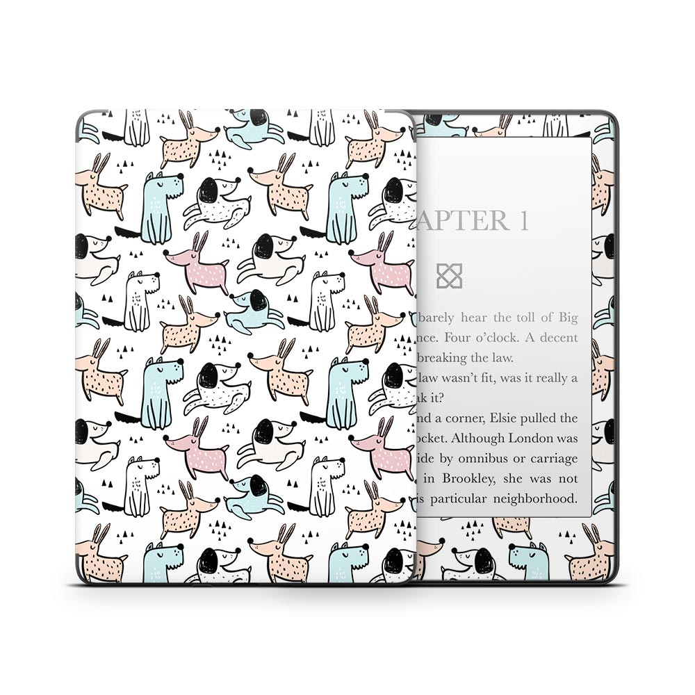 Puppies & Mutts Kindle Paperwhite Skin