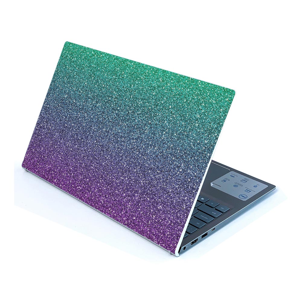 Ombre Green to Purple Dell Inspiron 5510 Skin