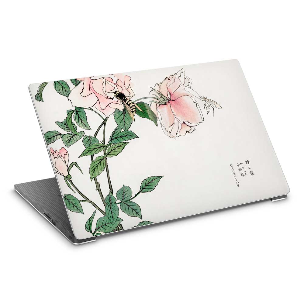 Bee & Flower Illustration Dell XPS 15 (9570) Skin