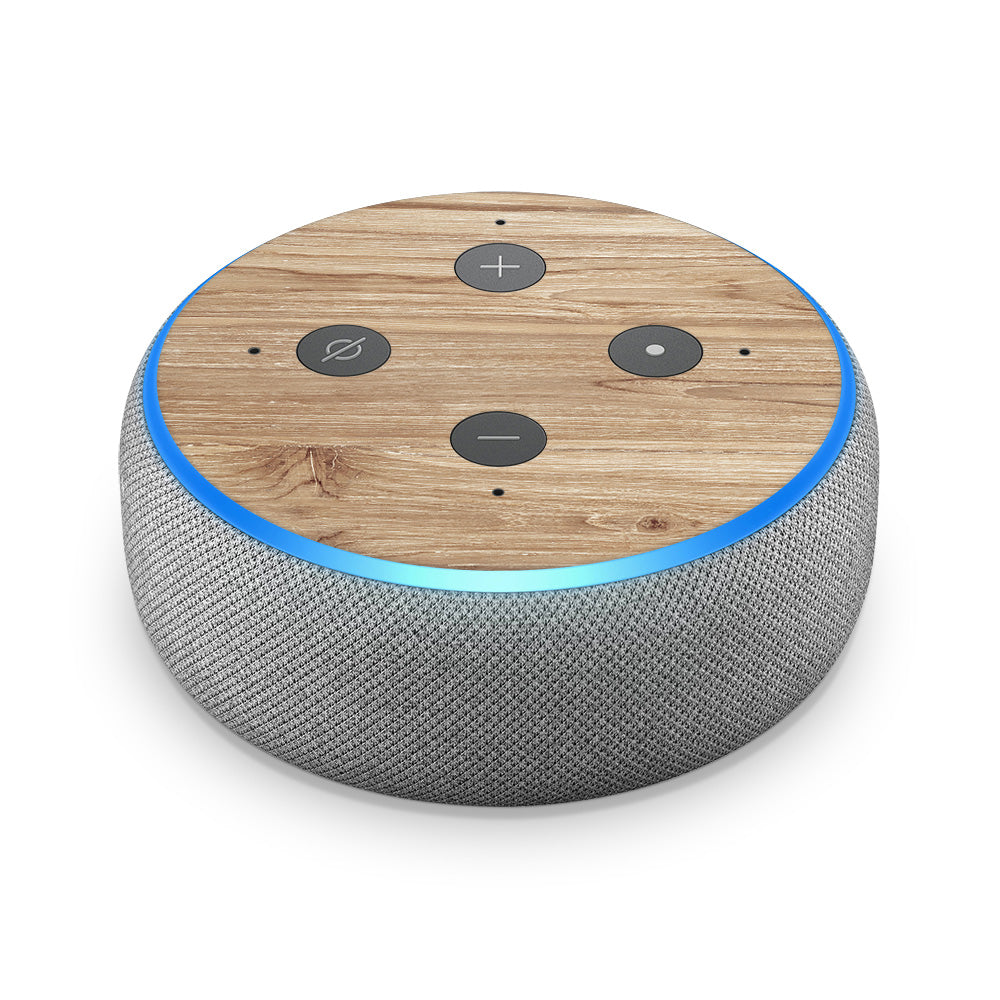 Beech Wood  Echo Dot 3 Skin - SkinWraps