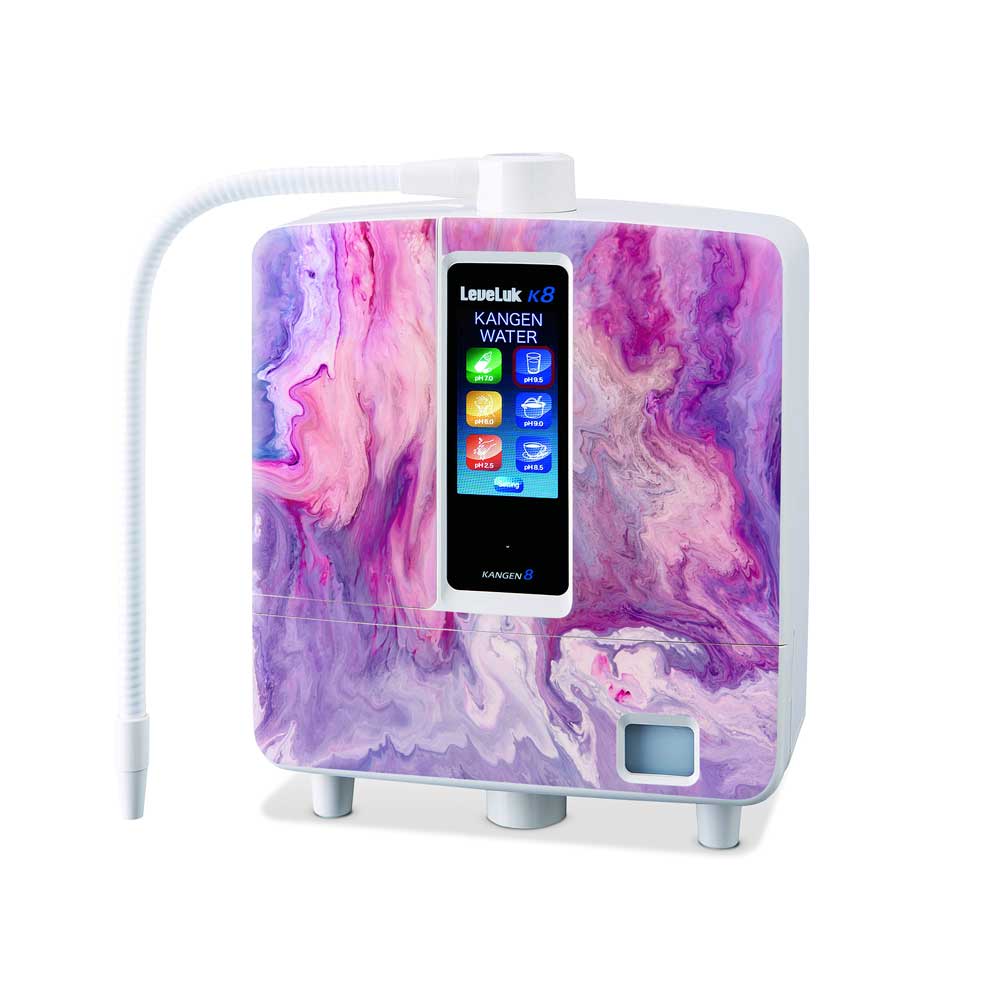 Purple Marble Swirl Enagic Kangen K8 Skin