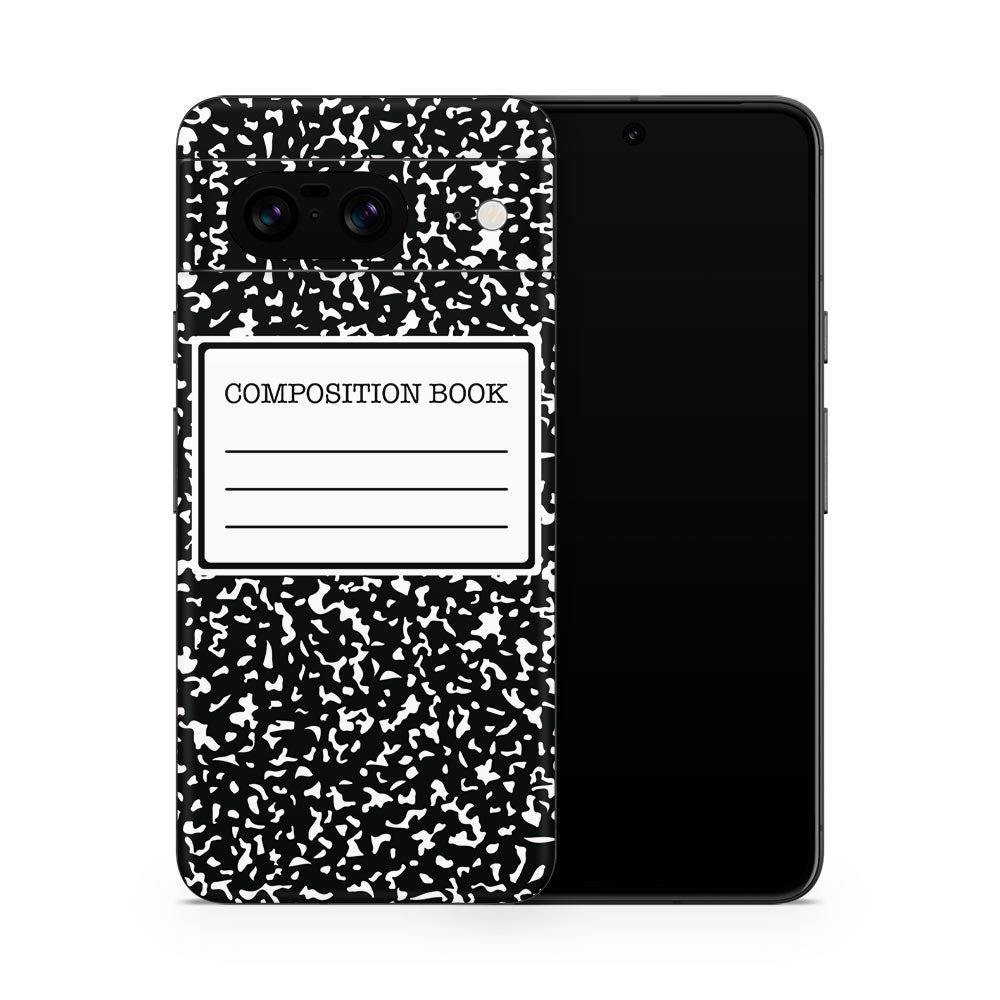 Composition Notebook Google Pixel 8 Skin