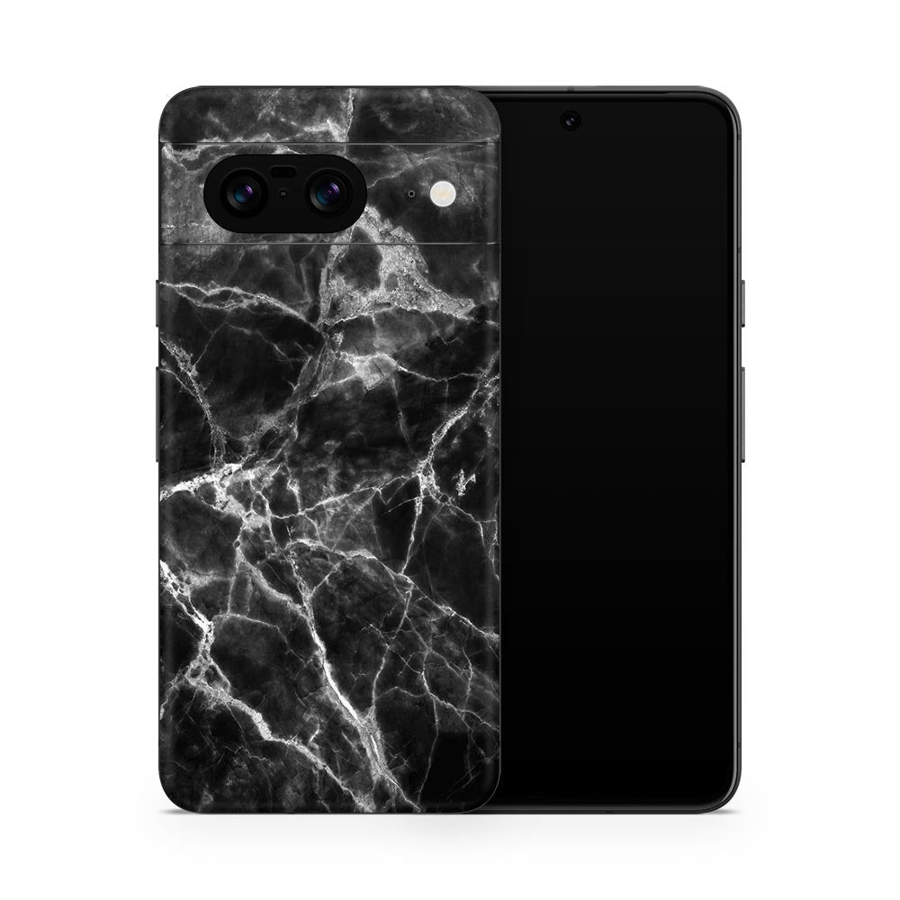 Classic Black Marble Google Pixel 8 Skin