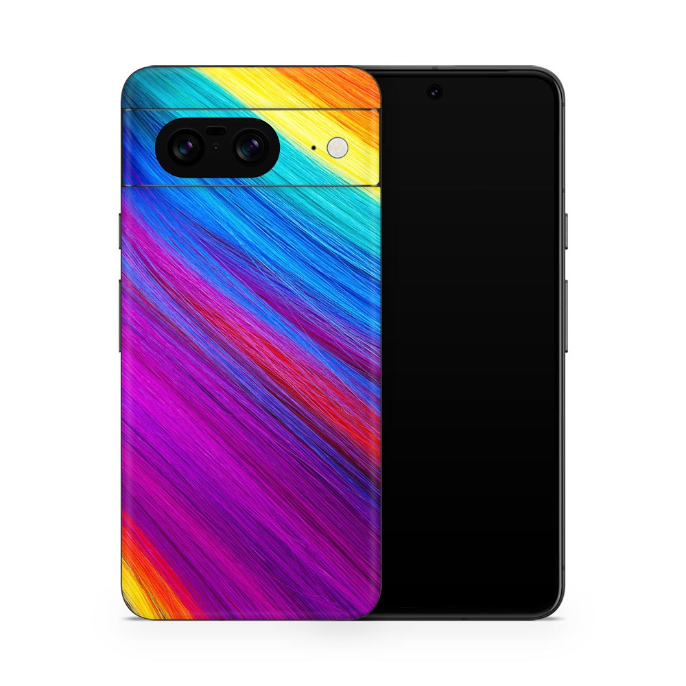 Rainbow Hair Google Pixel 8 Skin