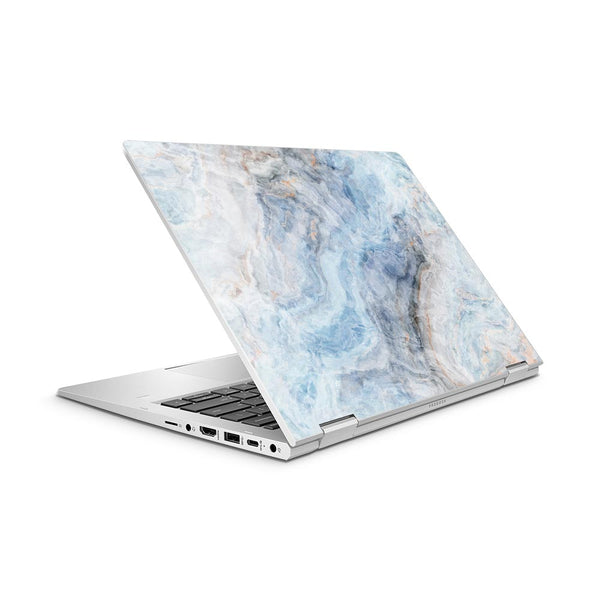 HP ProBook x360 435 Laptop Skin - Pastel Marble | SkinWraps Australia