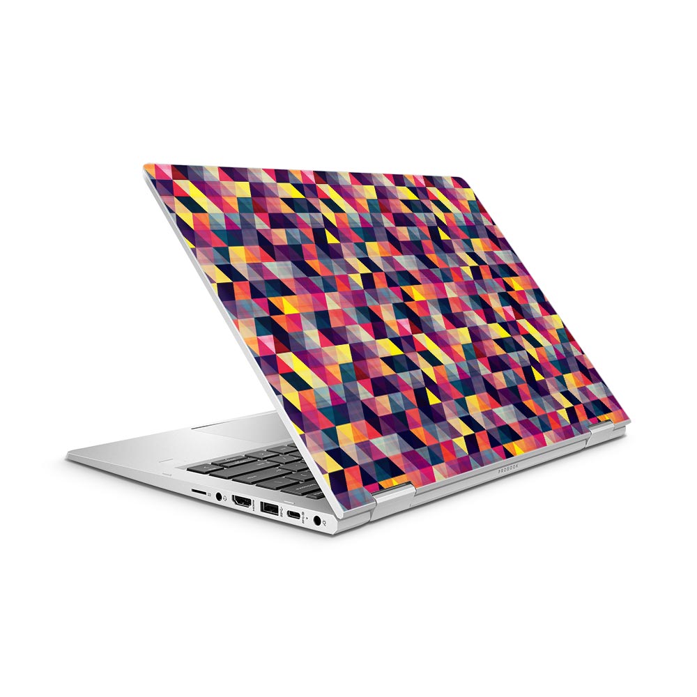 Vintage Geometric HP ProBook x360 435 G8 Laptop Skin