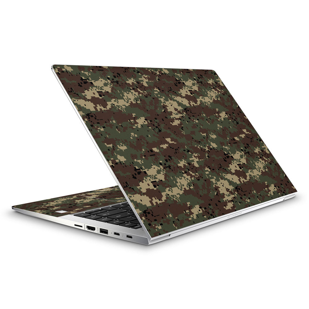 Digital Woodland Camo HP Elitebook 1040 G4 Skin