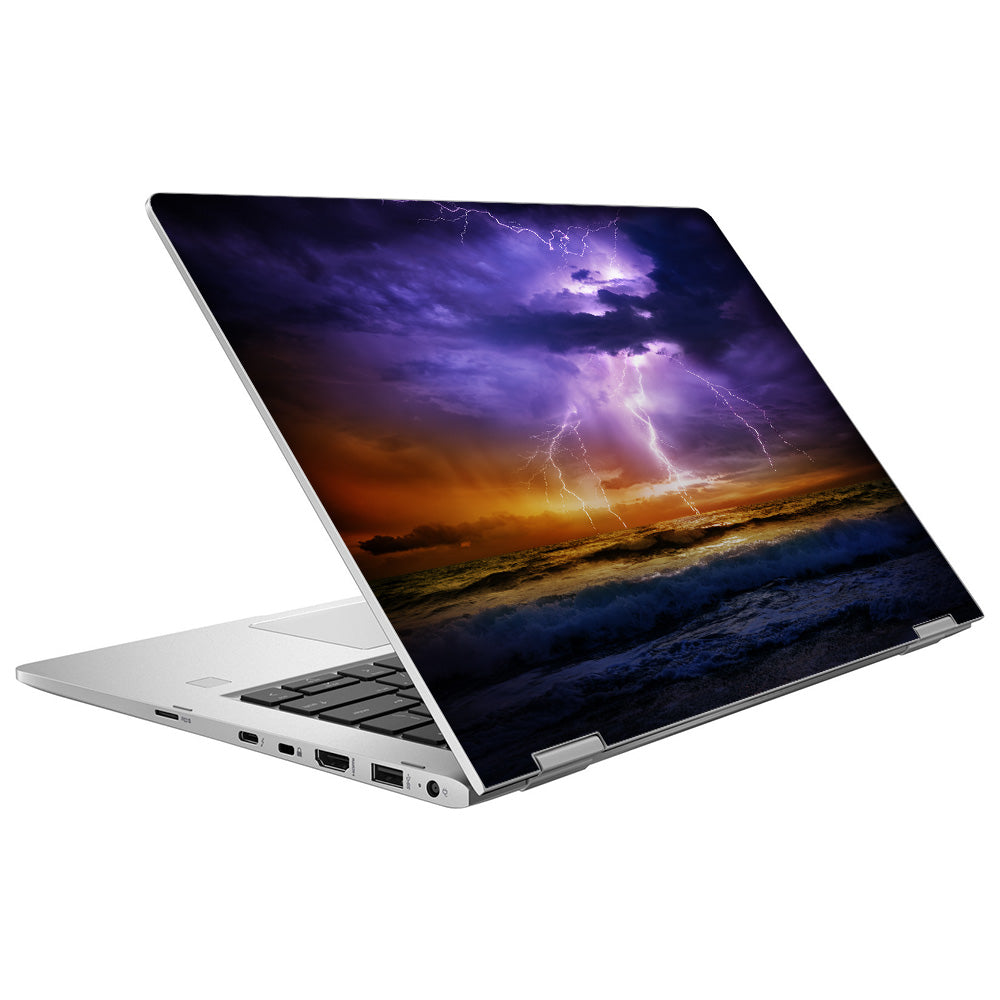 Purple Ocean Storm HP Elitebook x360 1030 Skin