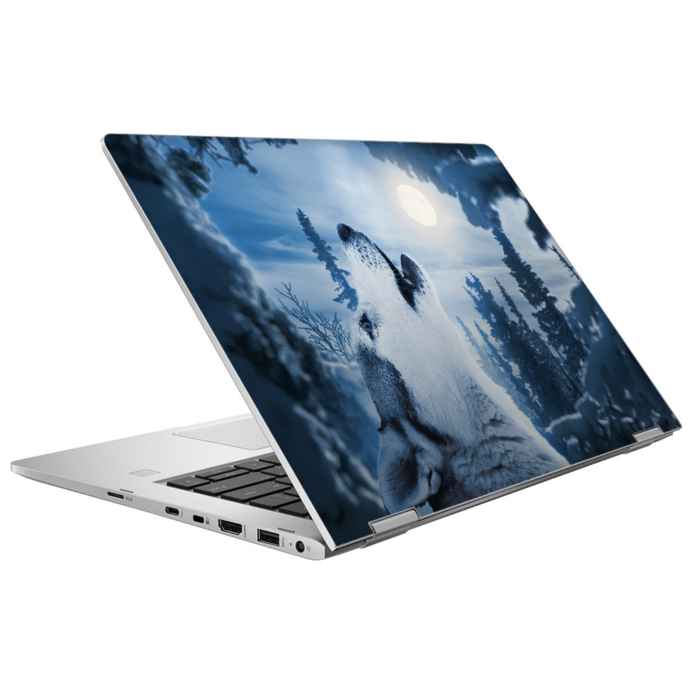 Howling Wolf HP Elitebook x360 1030 Skin