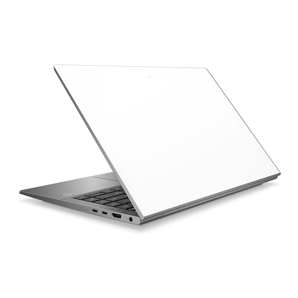 White HP ZBook 14 G8 Laptop Skin