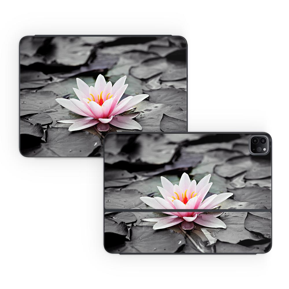 Pink Water Lily iPad Pro 11 (2021) Smart Keyboard Folio Skin