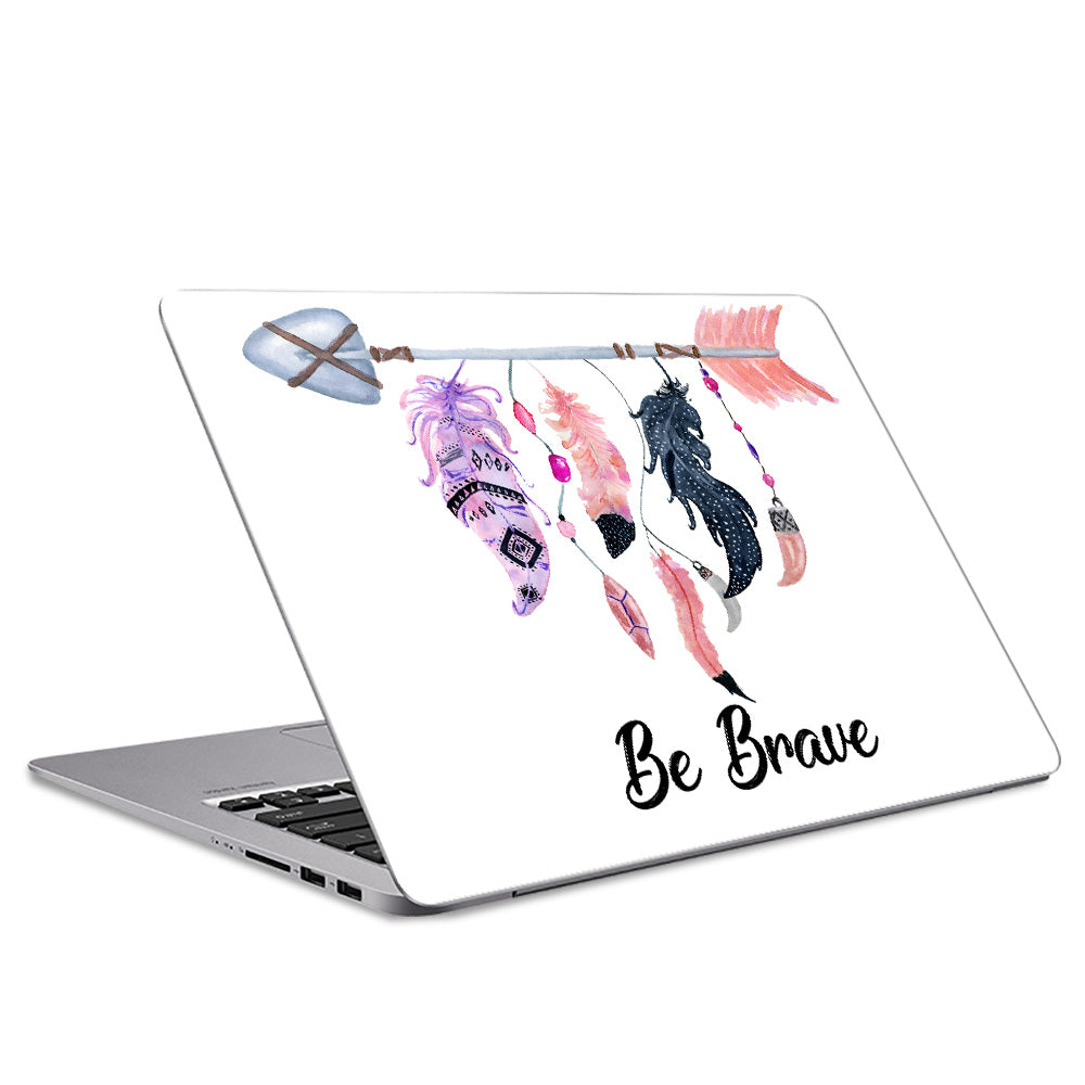 Be Brave Laptop Skin