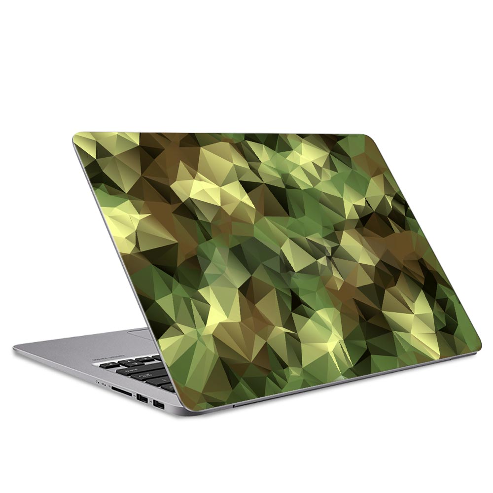 Laptop Skin Geo Woodland Camo SkinWraps Australia