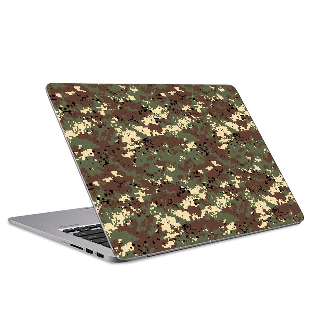 Digital Woodland Camo Laptop Skin