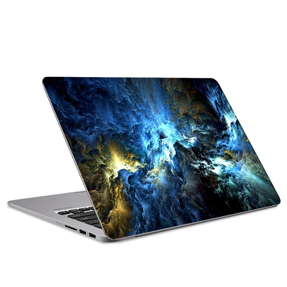 Fractal Storm Laptop Skin