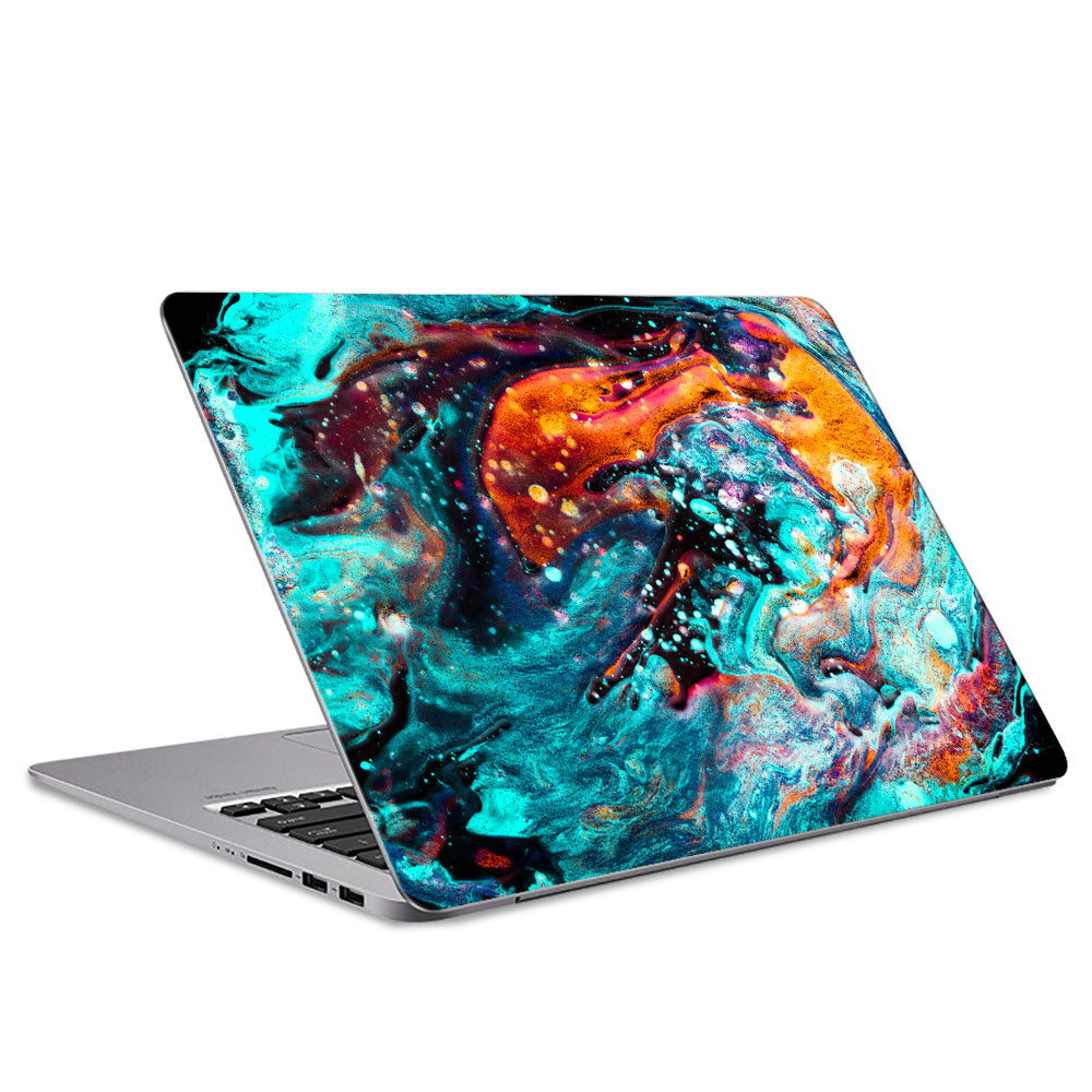 Liquid Colour Galaxy Laptop Skin