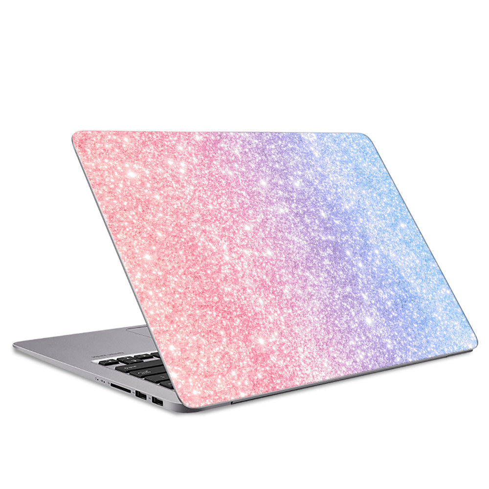 Ombre Pink to Blue Laptop Skin