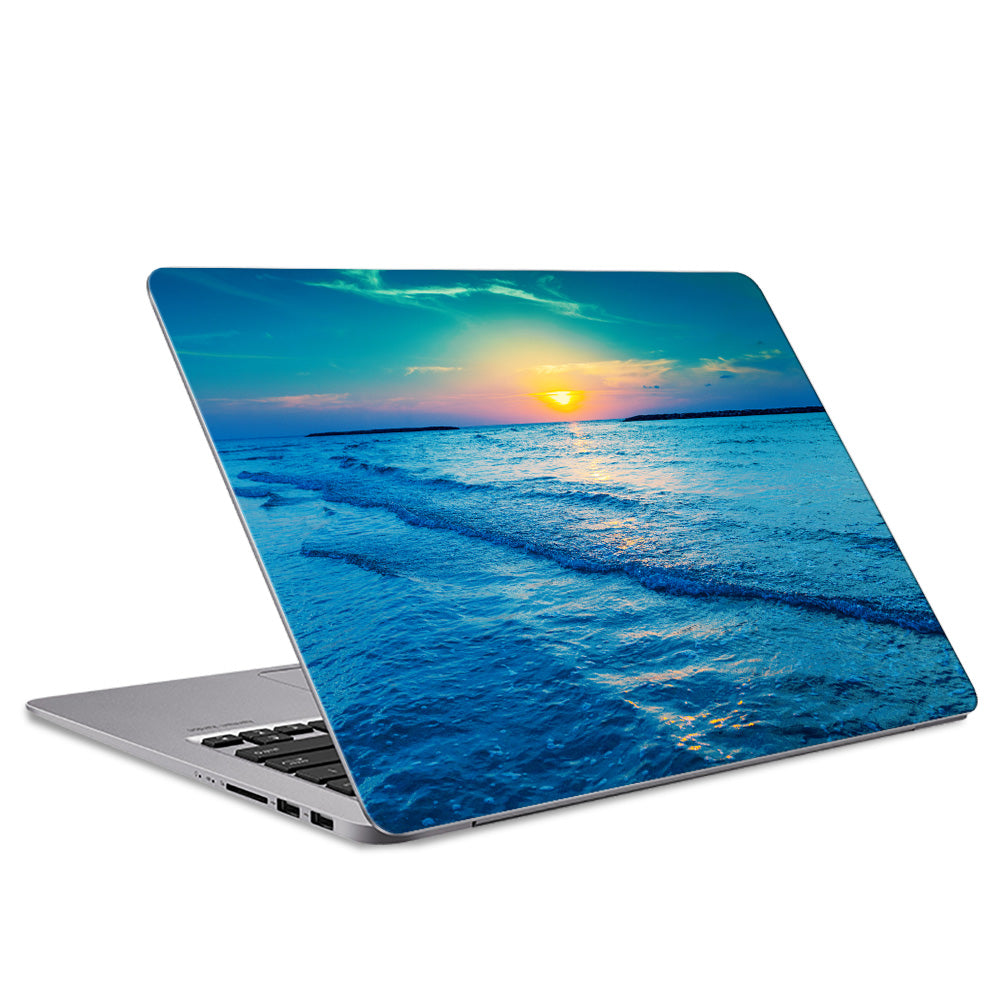 Paradise Blue Laptop Skin