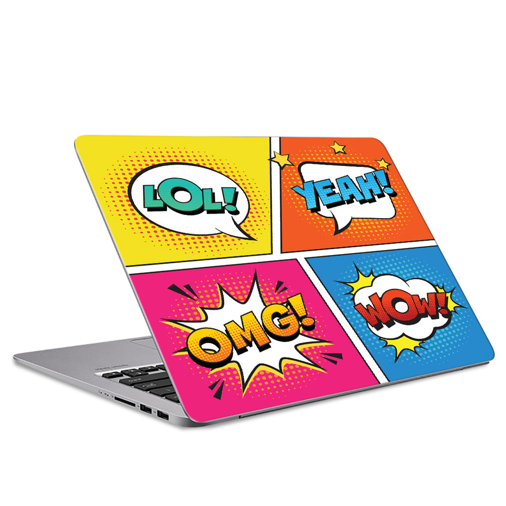 Pop Art Wow Laptop Skin