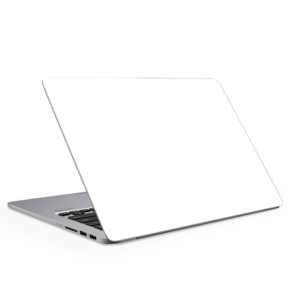 White Laptop Skin