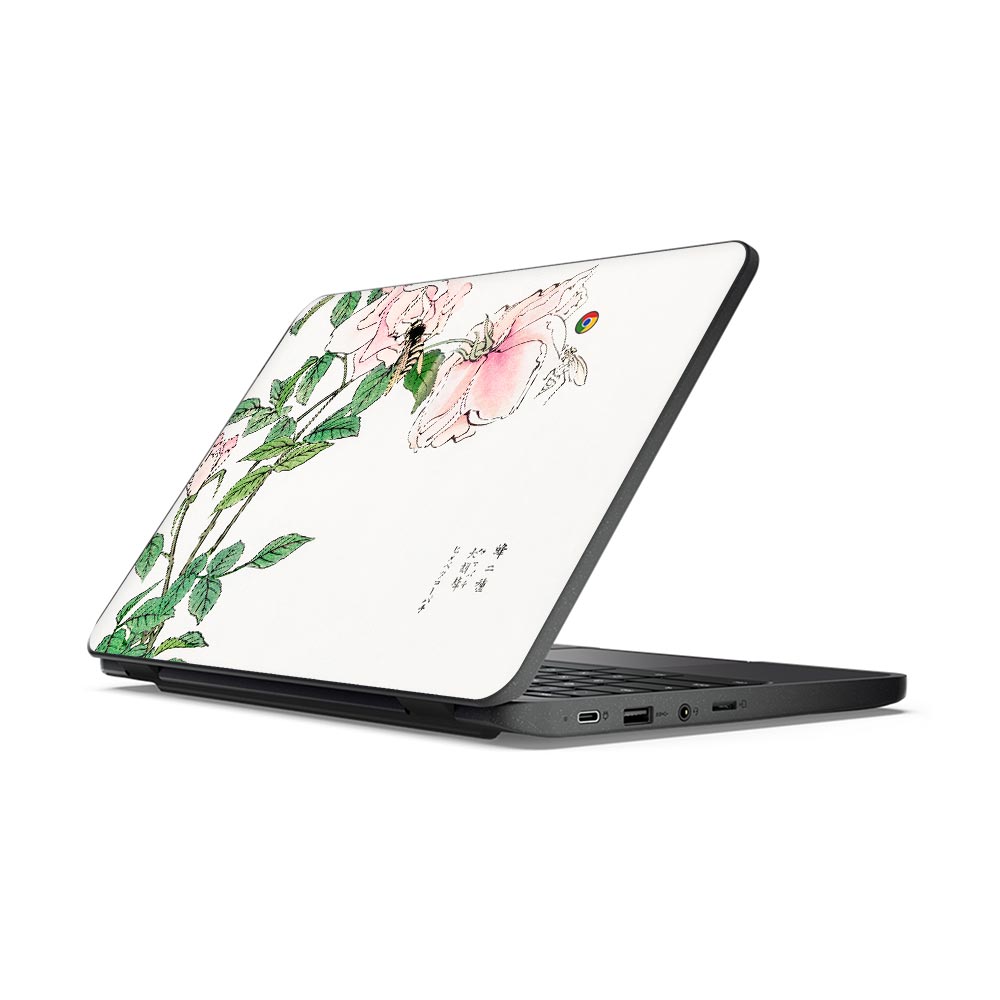 Bee &amp; Flower Illustration Lenovo 100E G3 11 Chromebook Skin