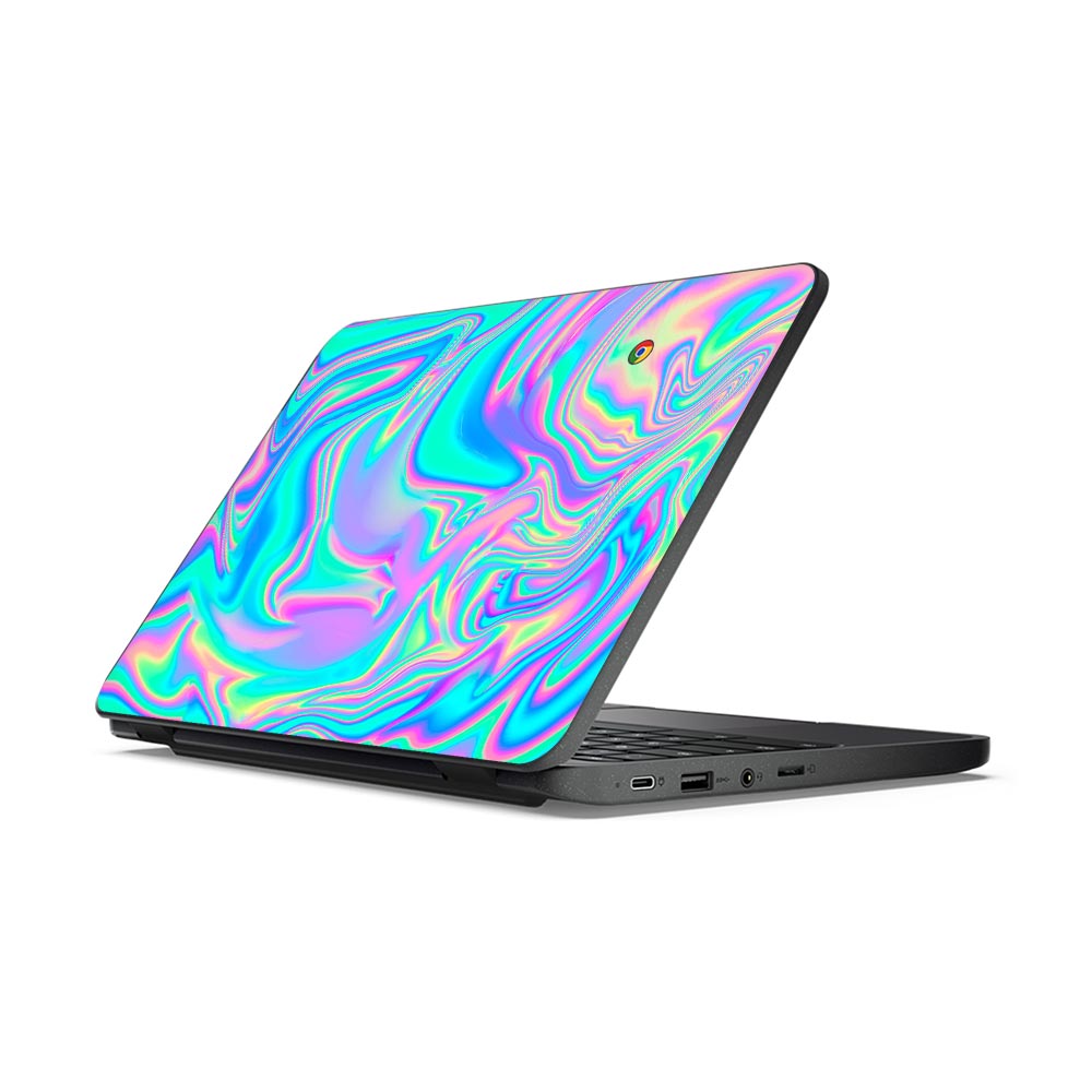 Holo Opal Swirl Lenovo 100E G3 11 Chromebook Skin